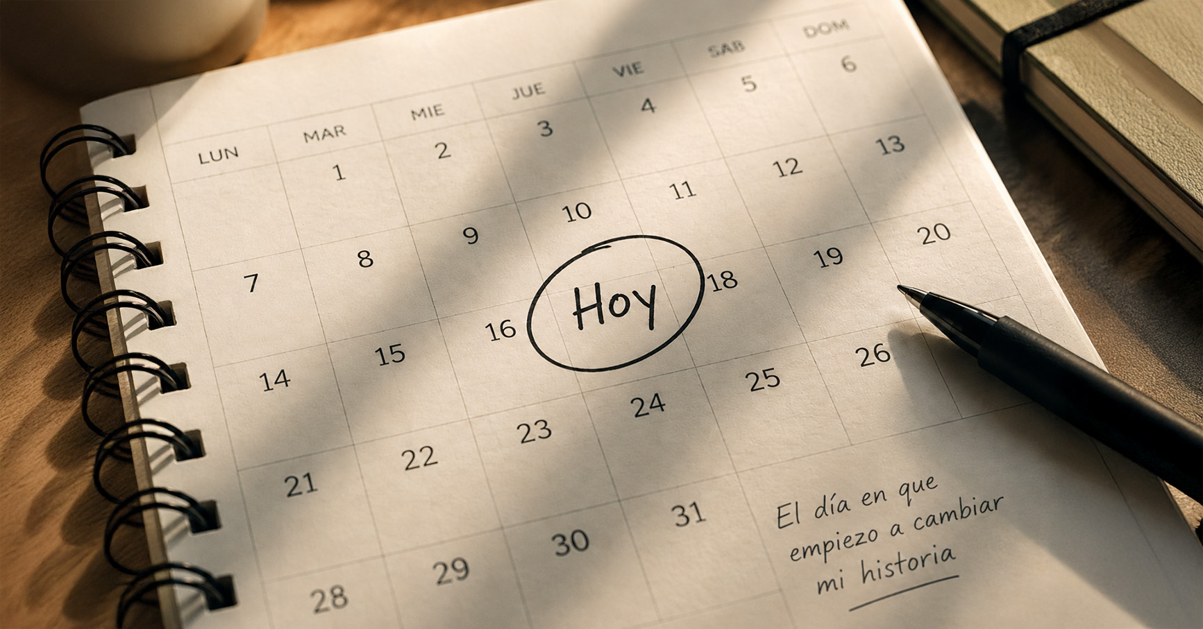 Almanaque, calendario con momentos bisagra